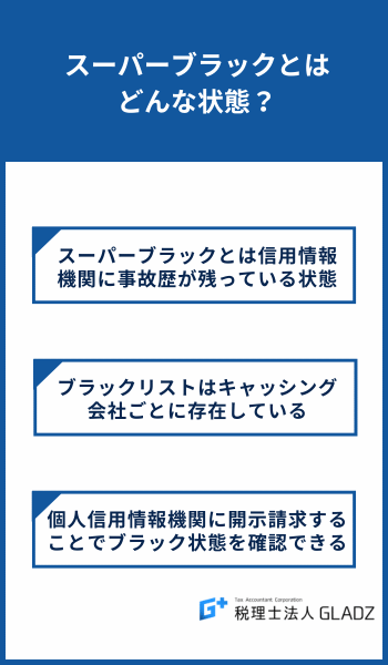 スーパーブラックとはどんな状態